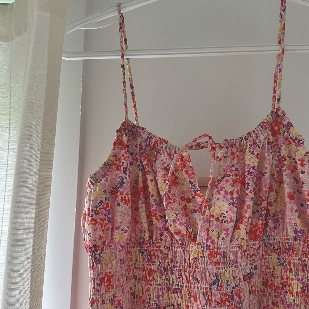 Floral maxi dress